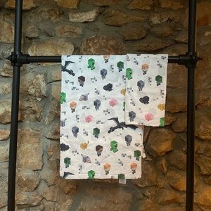 Pottery Barn kids Minecraft sheets - twin